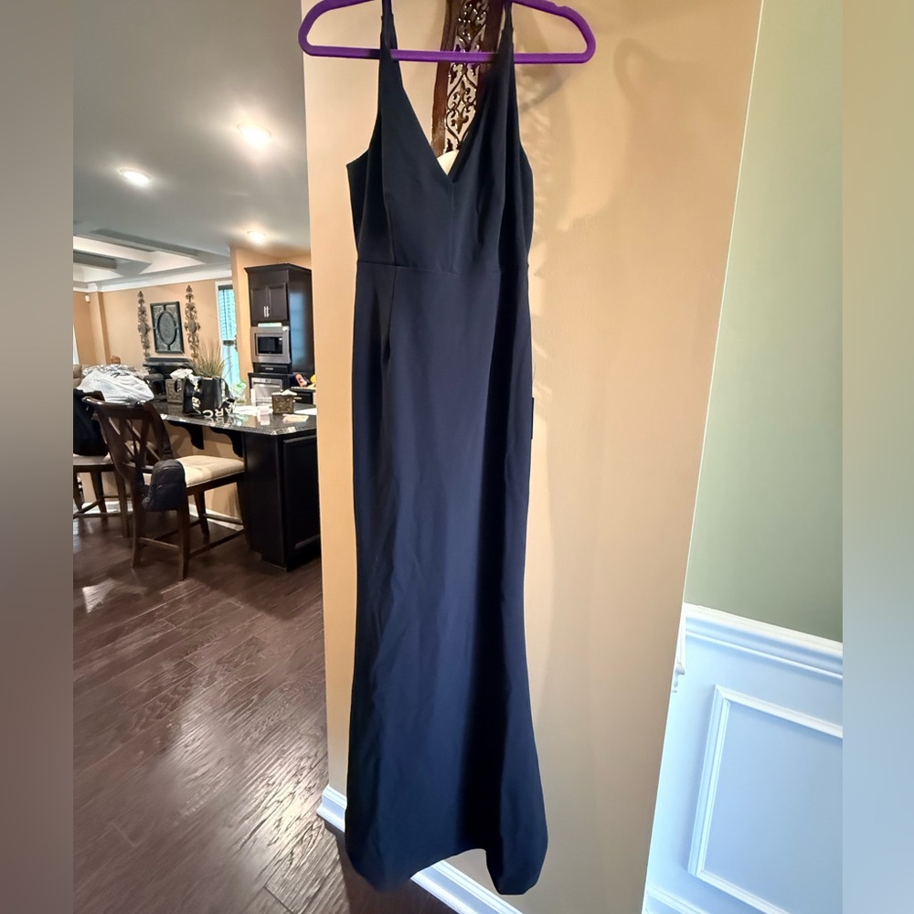 Lulu’s Melora Black Sleeveless Maxi Dress BNWT